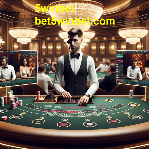 Experiência Imersiva com Jogos Ao Vivo na 5winbet